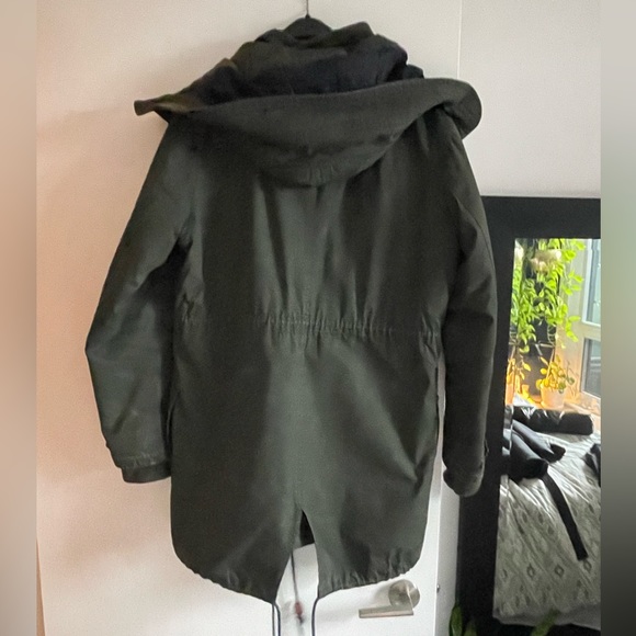 Gsus Sindustries Green Trench Coat (M) - Picture 2 of 7